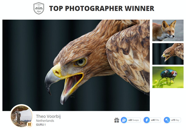 Top Photographer Winner